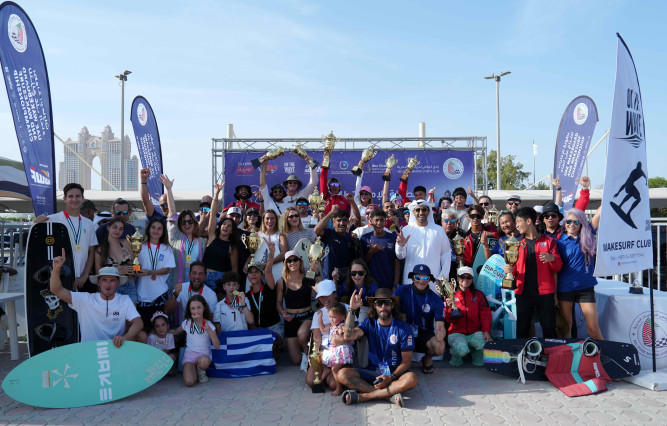 A Successful Conclusion to the UAE Water Skiing Championship with the Participation of 70