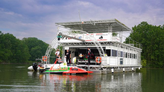 Team Abu Dhabi kicks off training in Italy in preparation for the upcoming F1H2O powerboat challenge