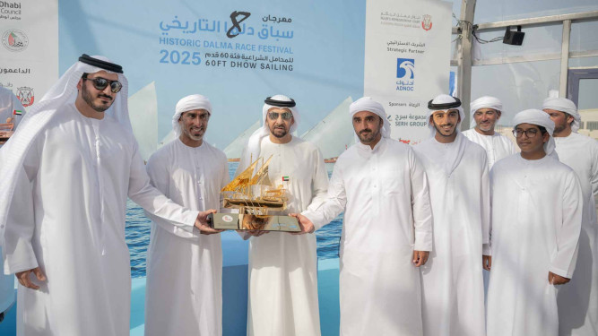 Hamdan bin Zayed Crowns the Winners of the Dalma Heritage Festival Race
