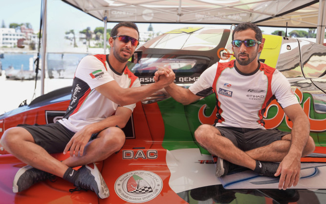 Great Ambition for Abu Dhabi Team in the Opening Round of the Formula 2 Powerboat World Championship in Italy