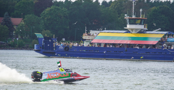 Abu Dhabi Formula 2 Powerboat Team Seeks Redemption in Klaipeda Round After Brindisi Setback