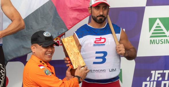 Rashed Al Mulla claims bronze in the opening round of the Jet Ski World Championship in Indonesia