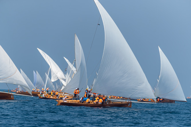 The date is set for the Nouf Traditional Dhow Sailing Race (43-foot class) to launch in Abu Dhabi this Saturday."