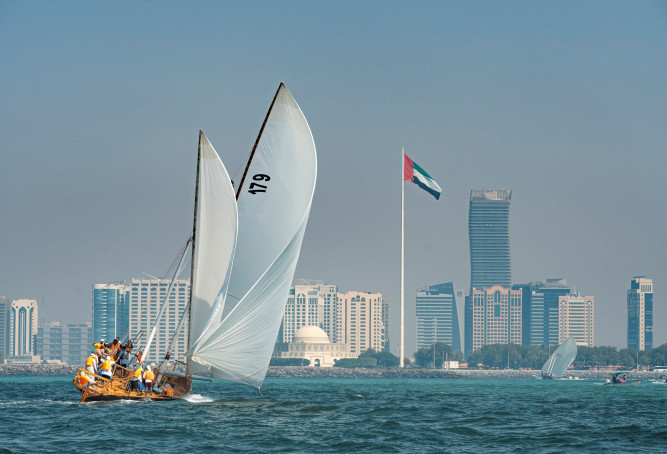 Under the Patronage of His Highness Sheikh Hamdan bin Zayed Al Nahyan… The Abu Al Abyad 60-Foot Traditional Dhow Sailing Race Kicks Off Tomorrow, Saturday