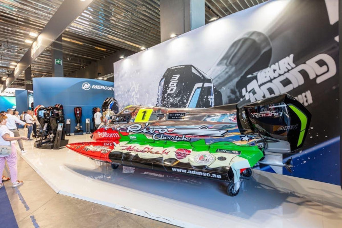 Abu Dhabi Boat Captivates Global Attention at Prestigious Italian Marine Exhibition