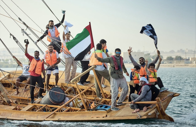 Nimran wins the Sila’a 43-foot traditional dhow sailing race