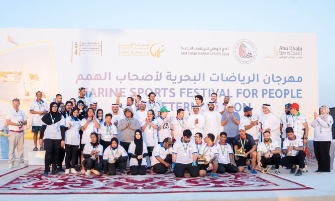 Ahmed bin Hamdan Crowns the Champions at the Marine Sports Festival for People of Determination