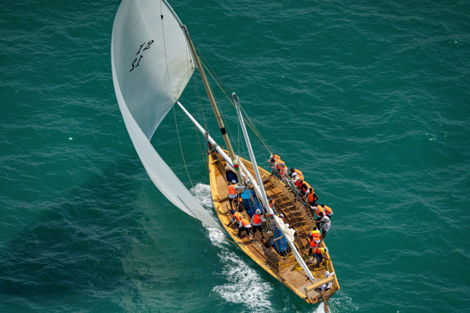 Opening of registration for the Yasat 60ft Dhow Sailing Race and the 22ft Qaffai Race as part of the Yasat Marine Festival.