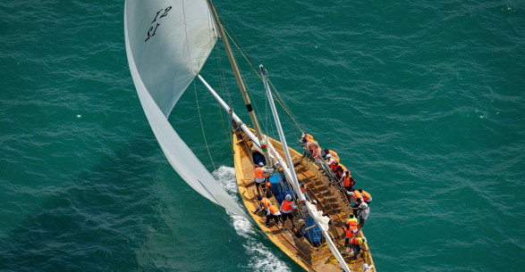 Opening of registration for the Yasat 60ft Dhow Sailing Race and the 22ft Qaffai Race as part of the Yasat Marine Festival.
