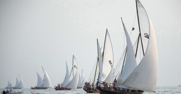The Organizing Committee Announces the Date of the Al Yasat Festival 60ft Traditional Dhow Race