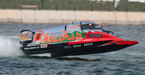 Team Abu Dhabi secures its starting position for the final round of the UIM F1H2O World Championship