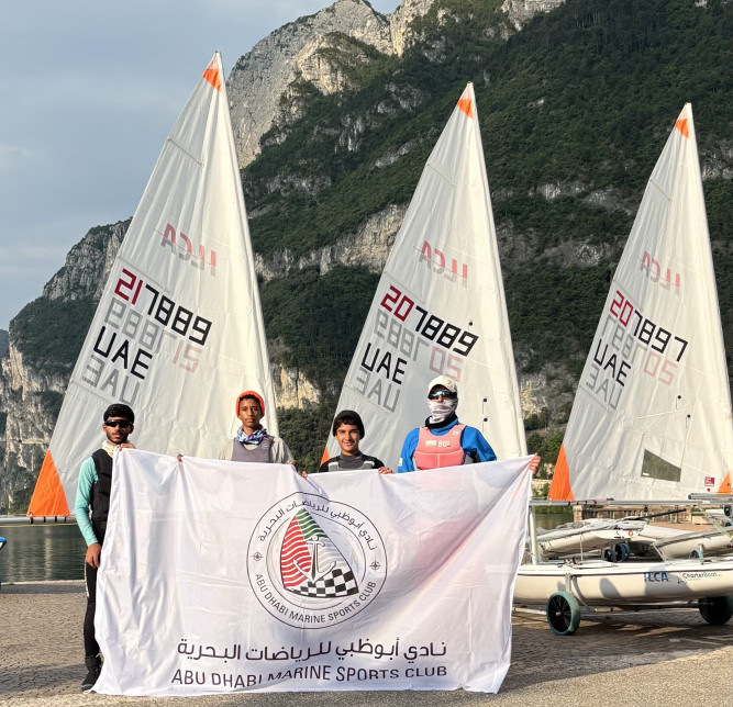 Abu Dhabi ILCA Sailing Team Concludes Intensive Training Camp at Lake Garda