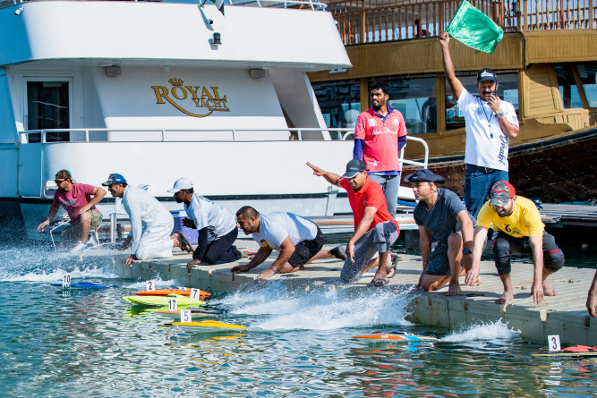Winners of UAE Remote Control Boat Championship first round announced