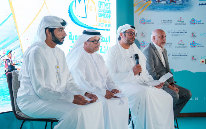 More than 170 competitors from 29 countries compete in UAE capital at Optimist Asian and Oceanian Championship