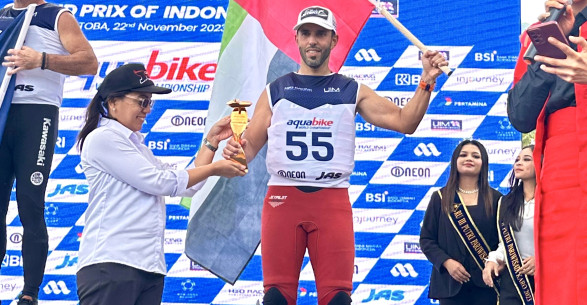 TEAM ABU DHABI’S RASHED AL-TAYER WINS FIRST KARO CUP RACE ON INDONESIA’S LAKE TOBA