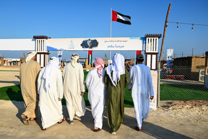 Under the patronage of Hamdan bin Zayed...the launch of the third session of the Al Sila' Festival, December 6.