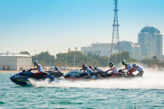 Tomorrow: the launch of the UAE Aquabike and Flyboard Championships