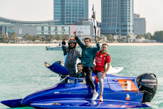 The UAE Formula 4 Championship concludes the Abu Dhabi Marine Festival
