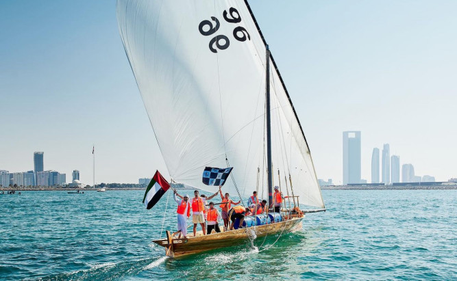 “Al Shaqi 96” wins the “Al Nouf Sailing Bearings Race” in Abu Dhabi