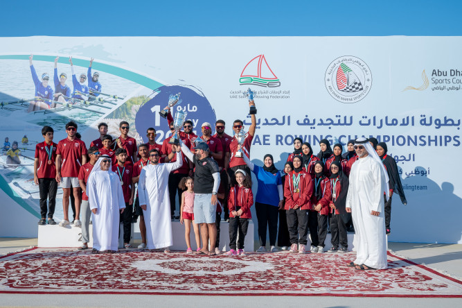 Al Hamriyah leads the final round of the UAE Modern Rowing Championship