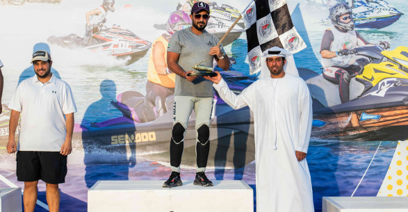 Abu Dhabi Hosts Thrilling First Round of the Emirates Marathon Jet Ski Championship