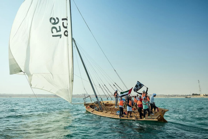 “Zurich 156” Clinches the Al Sila Dhow Sailing Race in Thrilling Moments