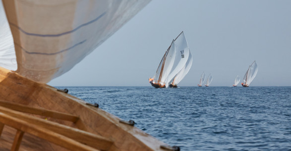 Marwah 43-ft Dhow Sailing Race Postponed Due to Weather Conditions at Al Dhafra Marine Festival