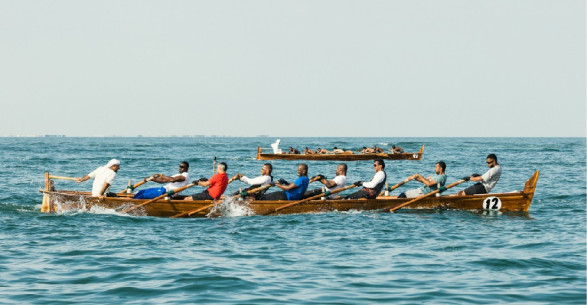 Al Suwaidi: The 30-ft Traditional Rowing Race Strengthens National Identity with Wide Youth Participation